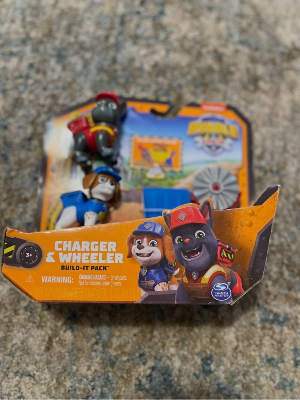 Paw Patrol Charger & Wheeler Playset - Blue, Red, Orange